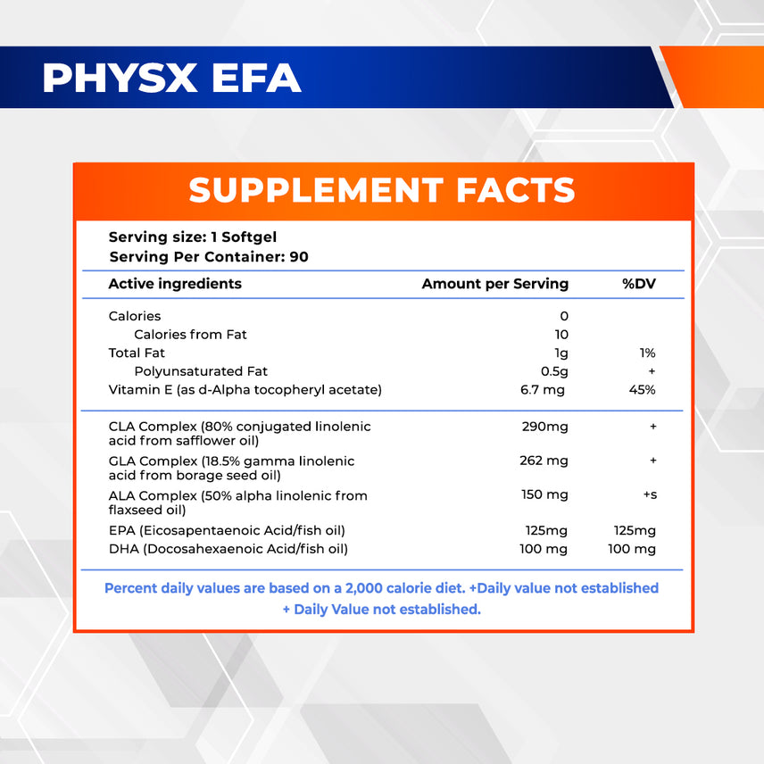 PhysX EFA - Essential Fatty Acids